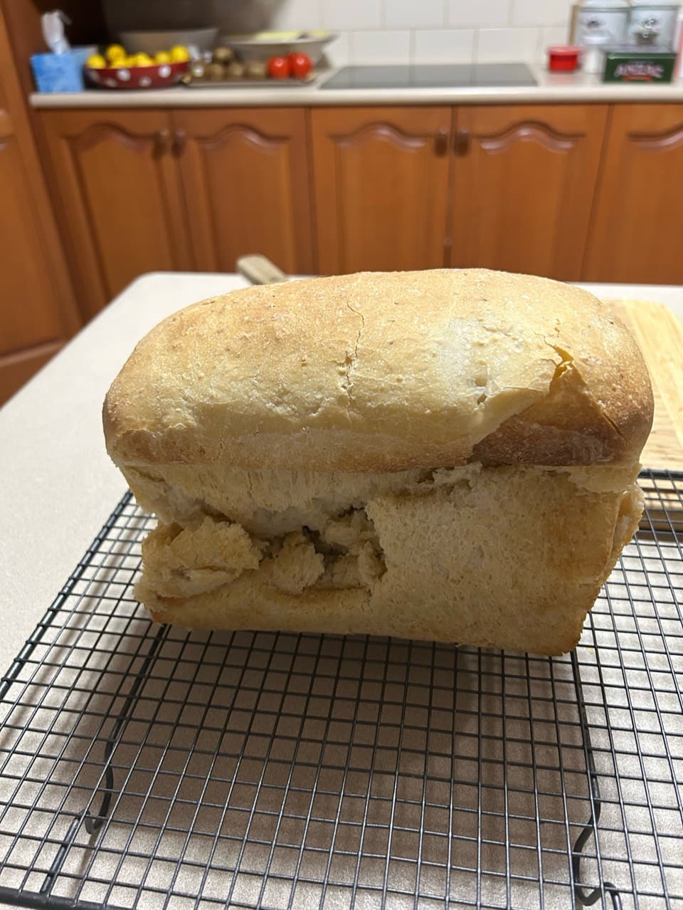 How important it is to line your tin with baking paper