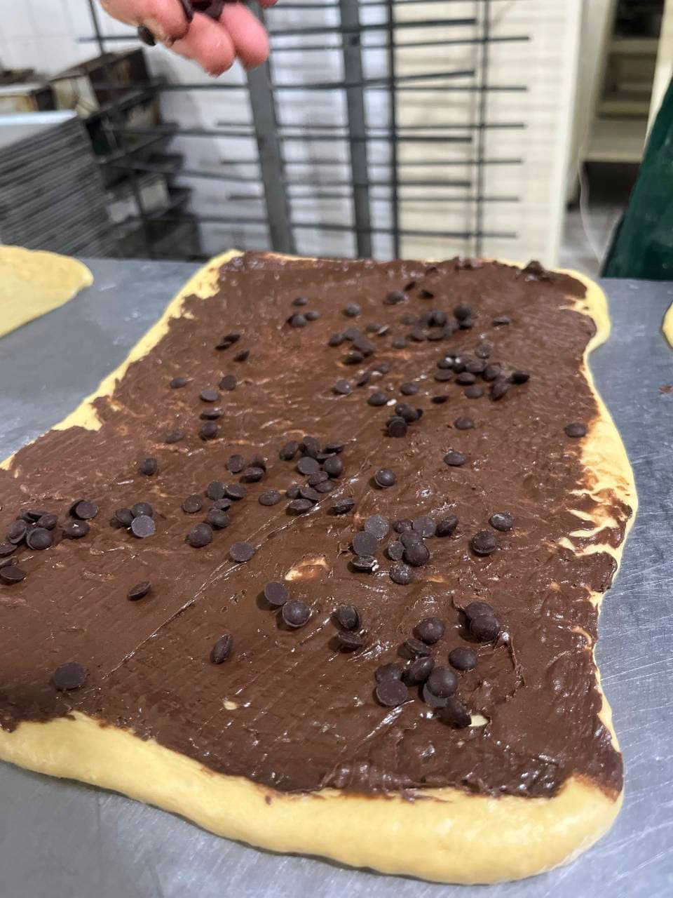 Para tener más capas de relleno en tu babka (1/6)