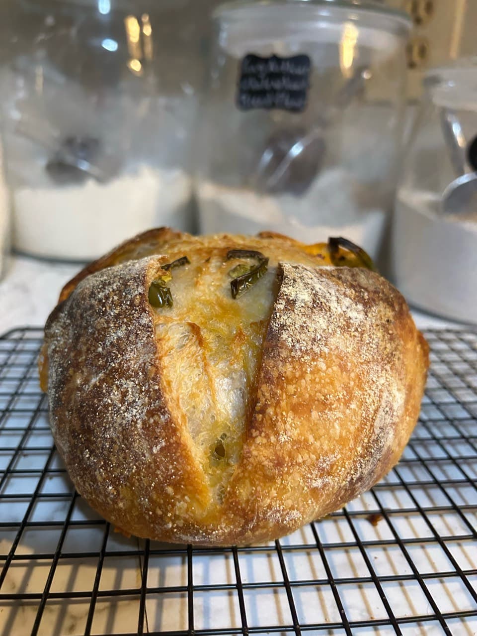 If you were struggling with maintaining a standard 500 g loaf of bread at your newest sourdough