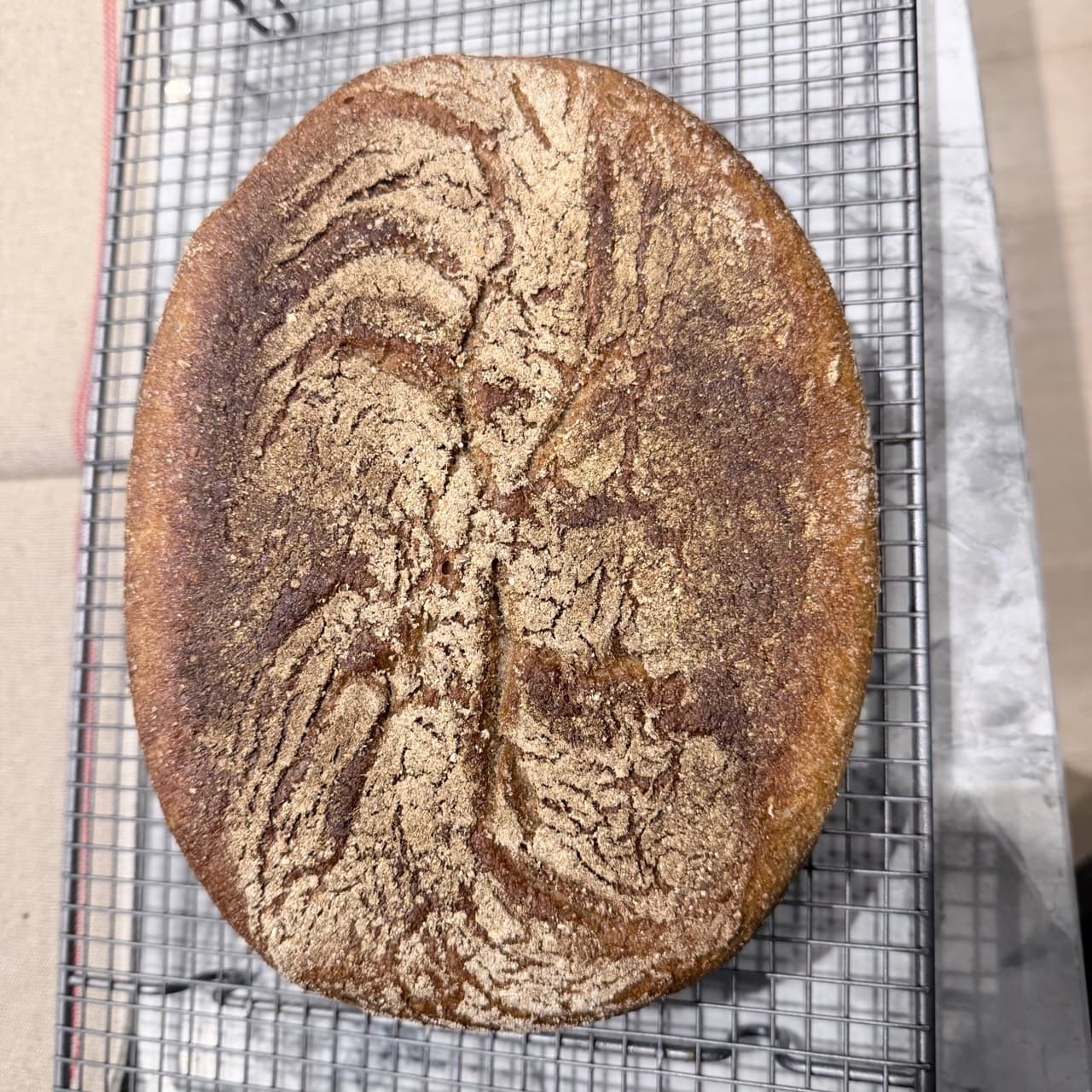 My attempt at Alpen Brot.
I’ve made it without the spices as I didn’t have them (2/2)