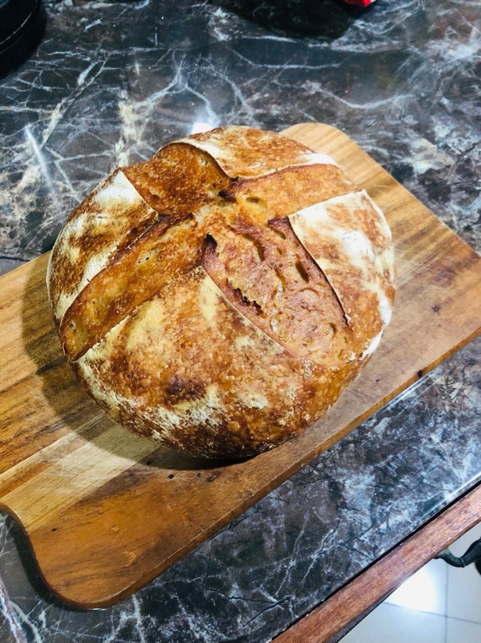 Agradezco sus observaciones y consejos: Así quedó , mi primer pan MM , receta bá (1/3)