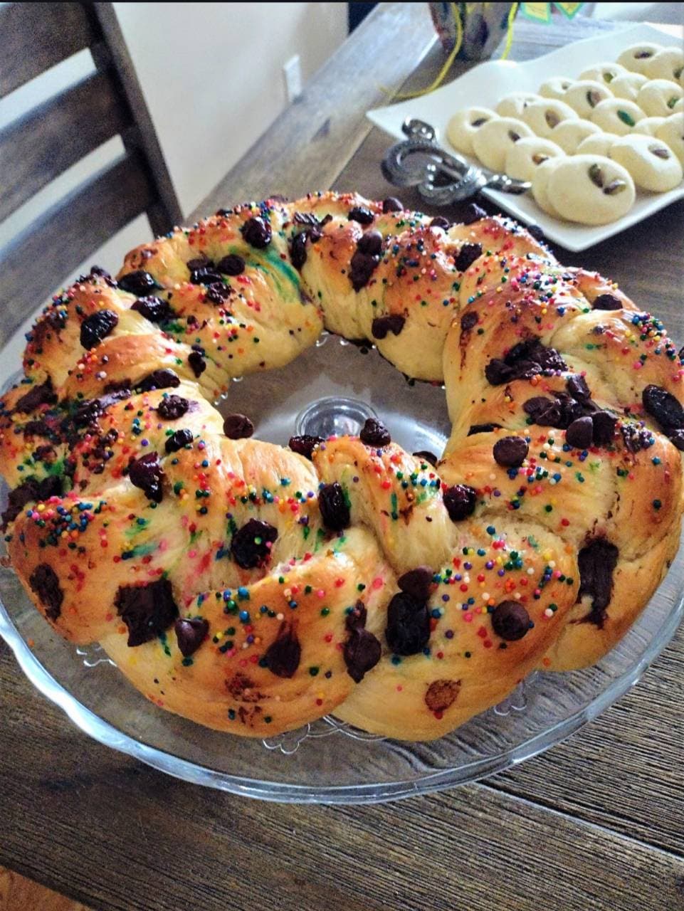 This is Pane di Pasqua (Italian Easter Bread),
It is an enriched brioche-style (1/2)