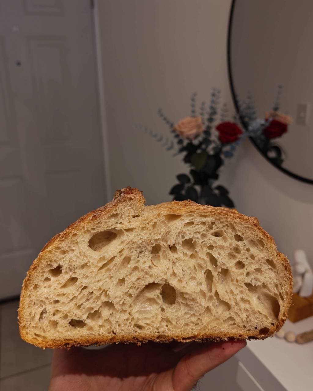 Hogaza de Masa Madre con Semillas de Sésamo y Chía
Ingredientes
- Harina de fu (2/2)