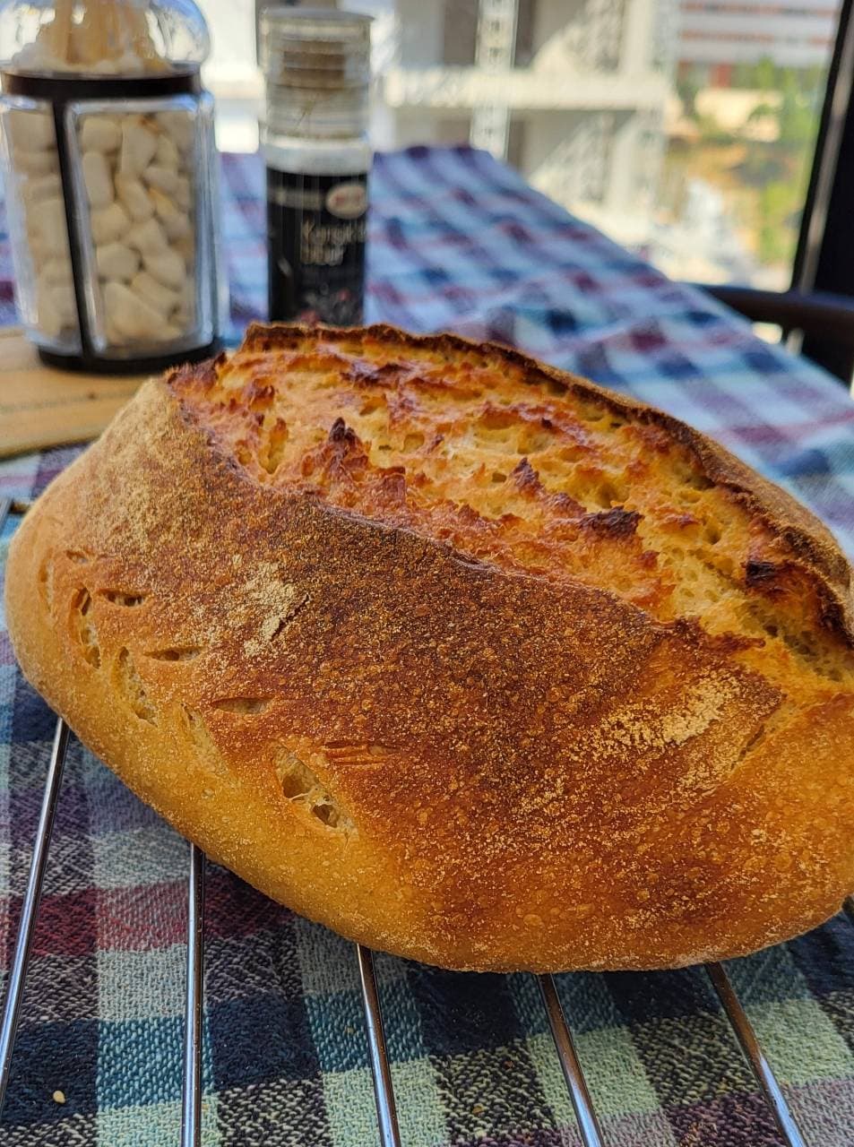 Multigrain Sourdough Bread
Water 375g
Sourdough starter 101g
Durum wheat flour (1/3)