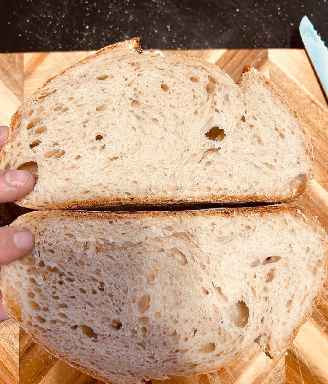 This is my first same-day bake without doing a cold retard. I never did a same-d (3/4)