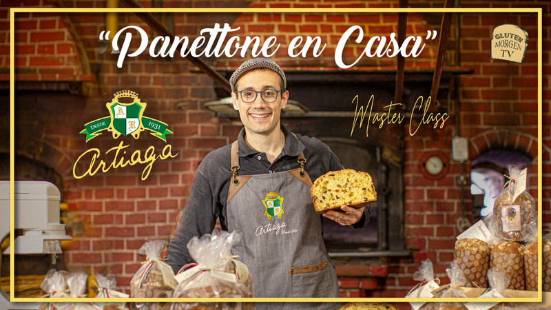 Panettone con Juan Artiaga