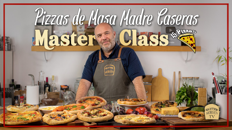 Pizzas de masa madre